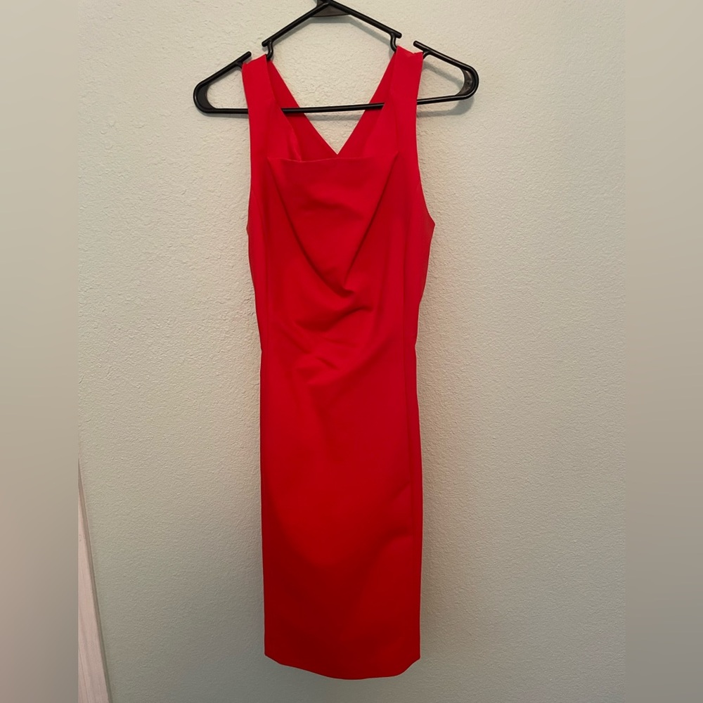 Belle Badgley Mischka Red Dress